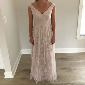 Blush Dessy Group Dress